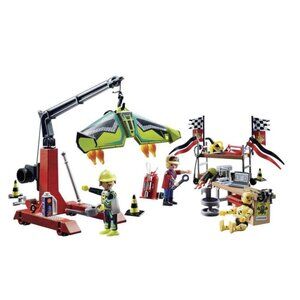 Playmobil Air Stunt Show Service Station - 70834 - NIB